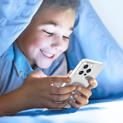 Apple iPhone 13 Pro Max (6.7) Recci Anti-Blue Light Cam Ekran Koruyucu - Şeffaf