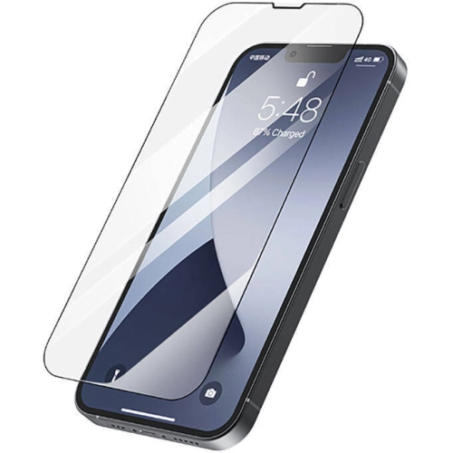 Apple iPhone 13 Pro Max Recci RSP-A11 HD Temperli Cam Ekran Koruyucu + Kolay Uygulama Aparatlı - Siyah