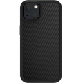 Apple iPhone 13 Ultra İnce Şok Önleyicili Switcheasy Aero Plus Kapak - Siyah Karbon