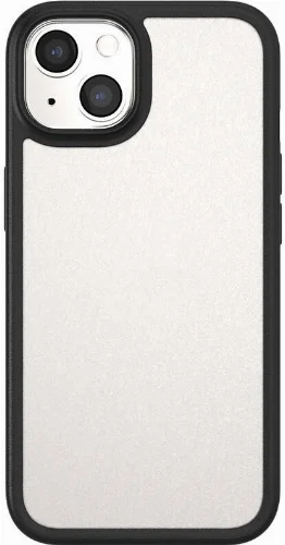 Apple iPhone 13 Ultra İnce Şok Önleyicili Switcheasy Aero Plus Kapak - Siyah Karbon