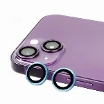 Apple iPhone 14 (6.1) Kamera Lens Koruyucu Cam CL-07 - Mavi