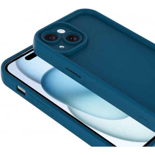 Apple iPhone 14 (6.1) ile Uyumlu Kılıf Kamera Korumalı Silikon Ananas Kapak - Kahve