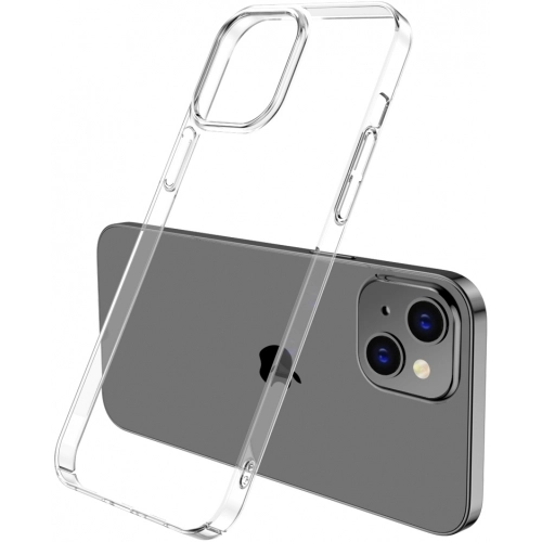 Apple iPhone 14 (6.1) Kılıf Şeffaf Kaliteli Lux Vonn Kapak 