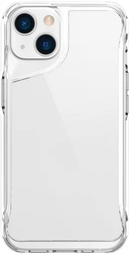Apple iPhone 14 (6.1) Kılıf Şeffaf TPU Kenarları Esnek T-Max Kapak