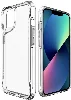 Apple iPhone 14 (6.1) Kılıf Şeffaf TPU Kenarları Esnek T-Max Kapak