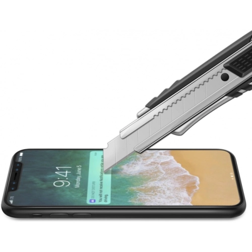 Apple iPhone 14 (6.1) Kırılmaz Cam Tam Kaplayan EKS Glass Ekran Koruyucu - Siyah