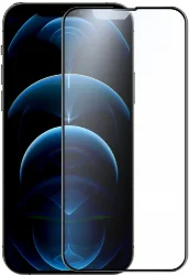 Apple iPhone 14 (6.1) Seramik Tam Kaplayan Mat Ekran Koruyucu - Siyah