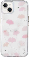 Apple iPhone 14 (6.1) Kılıf Çayır Çiçeği Desenli Coehl Meadow Kapak - Pembe