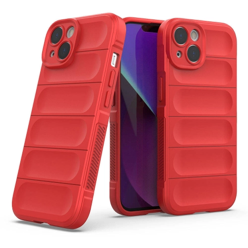 Apple iPhone 14 (6.1) Kılıf Esnek TPU Oyuklu Arka Yüzey Tasarımlı Zore Etnik Silikon Kapak - Lacivert