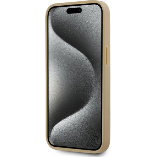 Apple iPhone 14 (6.1) Kılıf Karl Lagerfeld Orjinal Lisanslı Magsafe Şarj Özellikli KL Yazılı Hot Stamp Kapak - Siyah