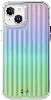Apple iPhone 14 (6.1) Kılıf Parlayan Arka Yüzey Coehl Linear Kapak - Yeşil