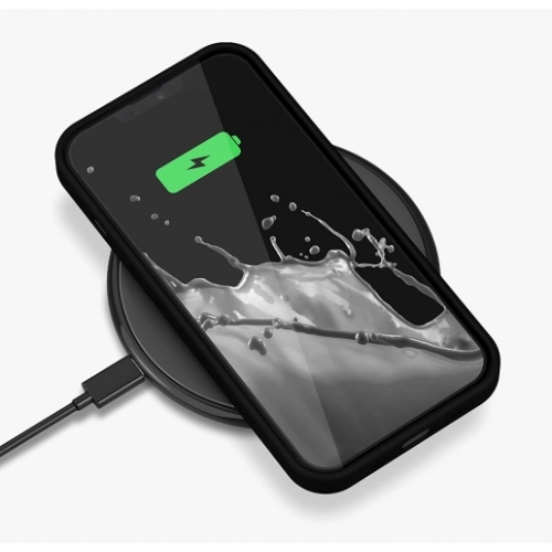 Apple iPhone 14 Plus (6.7) Kılıf İnce Soft Mat Renkli Esnek Silikon Kapak - Siyah