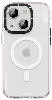 Apple iPhone 14 Plus (6.7) Kılıf Magsafe Şarj Özellikli Youngkit Jane Sand Serisi Kapak - Pembe