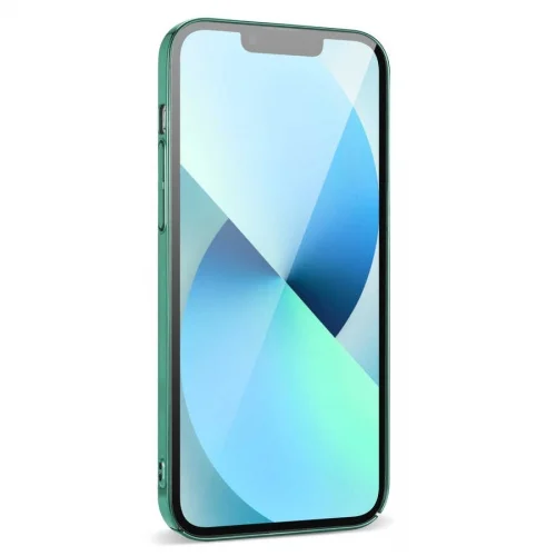 Apple iPhone 14 Plus (6.7) Kılıf Silikon Renkli Esnek Pixel Kapak - Mavi