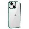 Apple iPhone 14 Plus (6.7) Kılıf Silikon Renkli Esnek Pixel Kapak - Mor