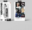 Apple iPhone 14 Plus Kılıf SkinArma Standlı Şeffaf Tasarımlı Taihi Sora Kapak - Siyah