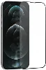 Apple iPhone 14 Pro (6.1) Ekran Koruyucu Zore Rio Glass Tam Kapatan Kırılmaz Cam - Siyah