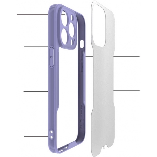 Apple iPhone 14 Pro (6.1) Kılıf Renkli Silikon Kamera Lens Korumalı Şeffaf Parfe Kapak - Sarı