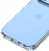 Apple iPhone 14 Pro (6.1) Kılıf Lux Korumalı Kenarları Silikon Arkası Sert Coss Kapak  - Şeffaf