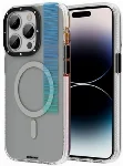 Apple iPhone 14 Pro (6.1) Kılıf Magsafe Şarj Özellikli Youngkit Pure Serisi Kapak - Gri