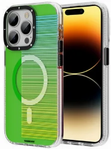 Apple iPhone 14 Pro (6.1) Kılıf Magsafe Şarj Özellikli Youngkit Pure Serisi Kapak - Yeşil