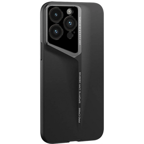 Apple iPhone 14 Pro (6.1) Kılıf Ultra İnce Kameralı Korumalı Sert Rubber Procase Kapak - Koyu Mor