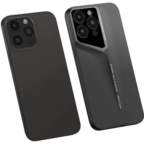 Apple iPhone 14 Pro (6.1) Kılıf Ultra İnce Kameralı Korumalı Sert Rubber Procase Kapak - Koyu Mor