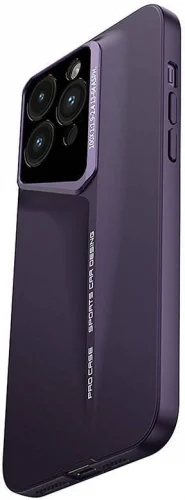 Apple iPhone 14 Pro (6.1) Kılıf Ultra İnce Kameralı Korumalı Sert Rubber Procase Kapak - Siyah