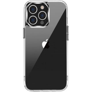 Apple iPhone 14 Pro (6.1) Kılıf Zore Forst Silikon Kapak TPU PC Malzeme 0.4mm - Şeffaf