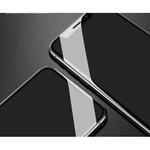 Apple iPhone 14 Pro (6.1) Kırılmaz Cam 5D Ekran Koruyucu Karartmalı Hayalet Cam Privacy Tam Kapatan - Siyah