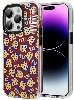 Apple iPhone 14 Pro (6.1) Magsafe Şarj Özellikli Youngkit Play Rabbit Serisi Kapak - Turuncu