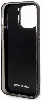 Apple iPhone 14 Pro (6.1) Kılıf AMG Frosted Buzlu PC Karbon Dizayn Kapak - Siyah