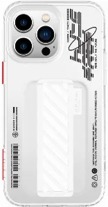 Apple iPhone 14 Pro Kılıf SkinArma Şeffaf Desenli Kaze Kapak - Şeffaf