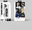 Apple iPhone 14 Pro Kılıf SkinArma Standlı Şeffaf Tasarımlı Taihi Sora Kapak - Siyah