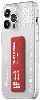 Apple iPhone 14 Pro Kılıf SkinArma Standlı Şeffaf Tasarımlı Taihi Sora Kapak - Kırmızı