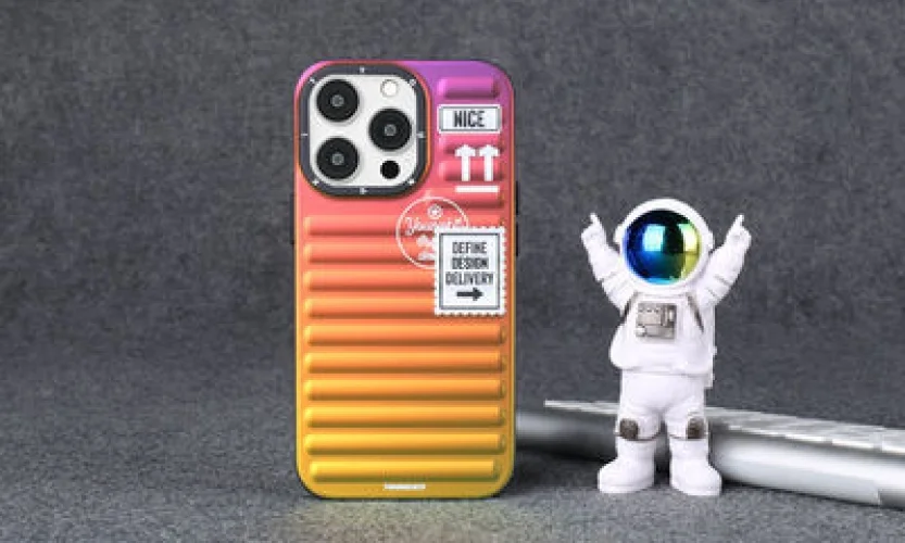 Apple iPhone 14 Pro Kılıf YoungKit The Secret Color Serisi Kapak - Turuncu