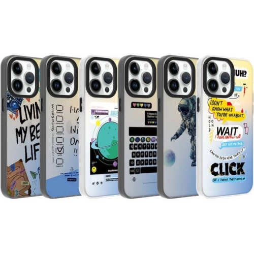 Apple iPhone 14 Pro Max (6.7) Kılıf Desenli Zore Dragon Sert Kapak - Gezegen