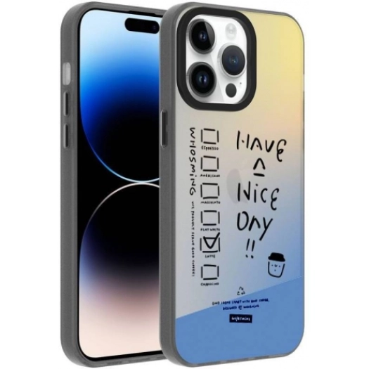 Apple iPhone 14 Pro Max (6.7) Kılıf Desenli Zore Dragon Sert Kapak - Have