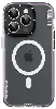 Apple iPhone 14 Pro Max (6.7) Kılıf Magsafe Şarj Özellikli Youngkit Jane Sand Serisi Kapak - Pembe