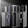 Apple iPhone 14 Pro Max (6.7) Kılıf Magsafe Şarj Özellikli Youngkit Jane Sand Serisi Kapak - Siyah