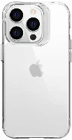 Apple iPhone 14 Pro Max (6.7) Kılıf Zore Şeffaf Ultra İnce Airbag Tasarımlı Okka Kapak - Şeffaf