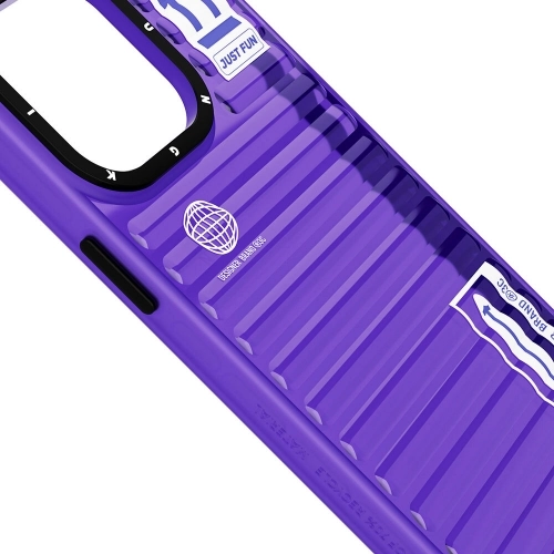 Apple iPhone 14 Pro Max (6.7) Şeffaf Renkli Tasarım YoungKit Fluorite Serisi Kapak - Pembe