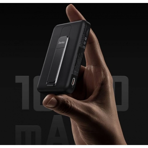 Apple iPhone 14 Pro Max Benks Grand Combo New 5in1 Aksesuar Seti Kılıf-Ekran Koruyucu-Lens Koruyucu-Kablo-Powerbank - Siyah