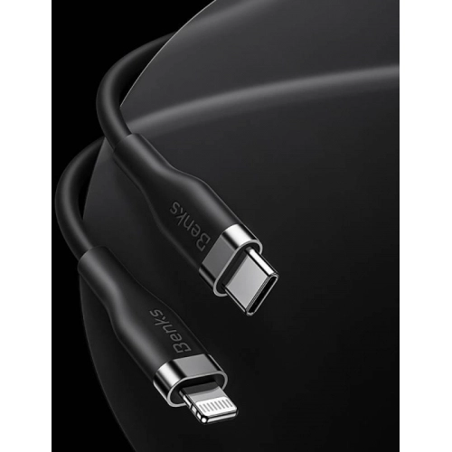 Apple iPhone 14 Pro Max Benks Grand Combo New 5in1 Aksesuar Seti Kılıf-Ekran Koruyucu-Lens Koruyucu-Kablo-Powerbank - Siyah