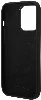 Apple iPhone 14 Pro Max (6.7) Kılıf AMG Liquid Silikon Damalı Bayrak Dizayn Kapak - Siyah-Beyaz