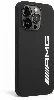 Apple iPhone 14 Pro Max (6.7) Kılıf AMG Magsafe Şarj Özellikli Büyük Logo Dizayn Kapak - Siyah