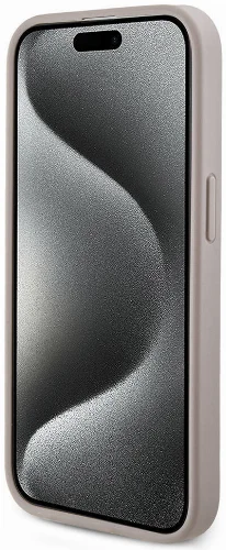Apple iPhone 14 Pro Max (6.7) Kılıf Guess Orjinal Lisanslı Magsafe Şarj Özellikli 4G Desenli Yazı Logolu Kapak - Pembe