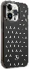 Apple iPhone 14 Pro Max (6.7) Kılıf Mercedes Benz Çift Katmanlı Yıldız Desenli Dizayn Kapak - Siyah-Gümüş