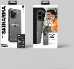 Apple iPhone 14 Pro Max Kılıf SkinArma Şeffaf Airbag Tasarımlı Iro Kapak - Mor