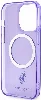 Apple iPhone 14 Pro Max (6.7) Kılıf U.S. POLO ASSN. Magsafe Şarj Özellikli Transparan Tasarım Kapak - Mavi